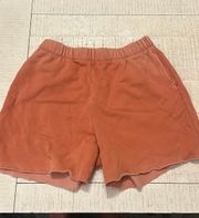 High Waisted Sweat Shorts