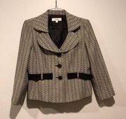 Jones Studio Separates Vintage Checkered Blazer