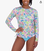 Stella  Long Sleeve Rash guard UPF 30+Quick Dry Swim Shirt