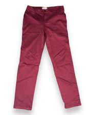 Burgundy Trousers