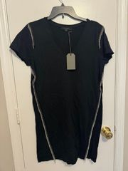 Emelyn chain tee Dress  Black size Medium