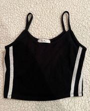 Black Cropped Tank