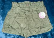 Francesca’s Army Green Shorts