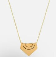 27-inch Carter Long Pendant Necklace, 18k Gold-Plated