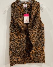 𝅺nwt MarleyLilly Animal Print Vest Size XXS/XS