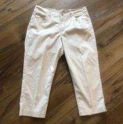 Bandolinoblu Cream Beige Capri Pants Size 10