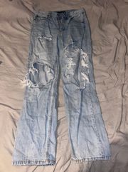 90s baggy aero jeans