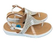 ALEXIS BENDEL Strappy Nylon Sandals Size 10 wide