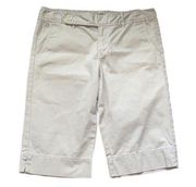 Eddie Bauer Bermuda shorts size 8 cotton‎ spandex