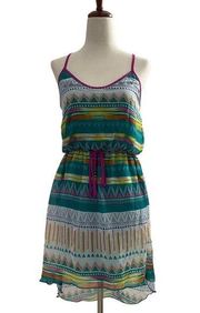 Womens City Triangle Summer Dress Size Small #J1