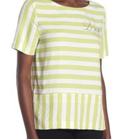 NWT LOVE Moschino (ITALY) Short Sleeve Striped top