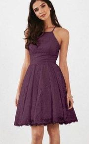 Weddington Way Hadley navy Lace Bridesmaid Dress