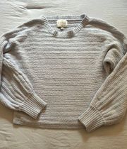 , Light Blue Sweater, Size Medium