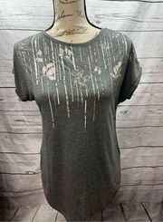 Apt. 9  XS gray t shirt - 2170