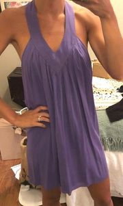 Purple Alice And OliviA Silk Dress