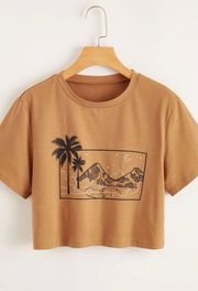 Graphic Crop Tee