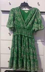 max studio green dress