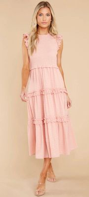 Pink Midi Dress