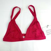 Some Days Lovin' Burnt Ridge Triangle Bikini Top Women's Size Extra Small XS