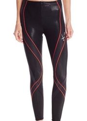 CW-X Black Stabilyx Endurance Pro Tight Compressions Runnings Leggings 140809