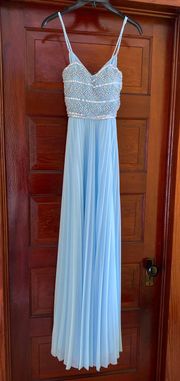 Light Blue Prom Dress