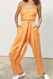 NEW Mara Hoffman Audre Pant Orange