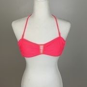 American Eagle Neon Pink Bikini Top Size XS