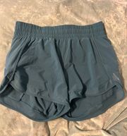 Athleta Mesh Racer Run Shorts