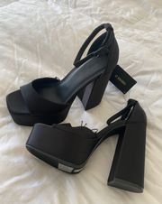 Forever 21 Black Heels