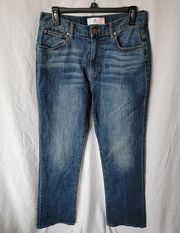 CAbi Medium Wash 5th Avenue High-Rise Bootcut Flare Women's Jeans Size 8