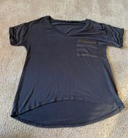 studded front pocket tee NWT