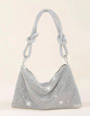 Silver Sparkly Purse