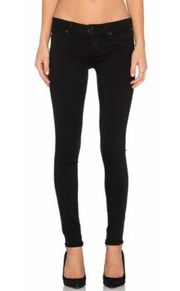 Black  Collin Flap Skinny Jeans