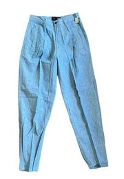 Vintage Deadstock Blue Trousers High-Waist