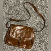 Vintage Leather Nine West Crossbody Bag Purse