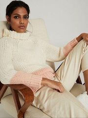 REISS Hettie Ombre Turtleneck Sweater