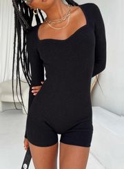 Princess Polly Black Romper