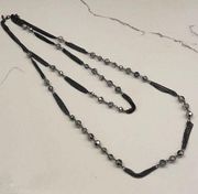 Express long bling necklace