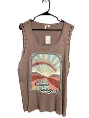 Cato’s The Grand Canyon Vintage Style Graphic Tank Top