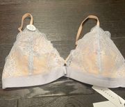 NWT Topshop lace triangle bra us 8