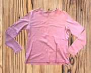 St. John’s Bay Women’s  Pink Classic Long Sleeve