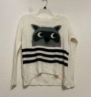 Rewind trash pandas raccoon sweater L