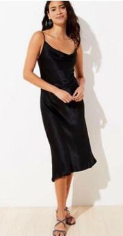 Cowl Neck Slip Dress