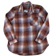 Eddie Bauer Long Sleeve Expedition 2.0 Button-down Shirt Classic Fit - Women's L