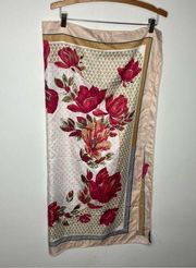 Vince Camuto large floral scarf