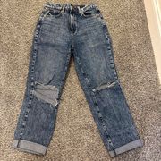 Garage  Denim Ripped Jeans