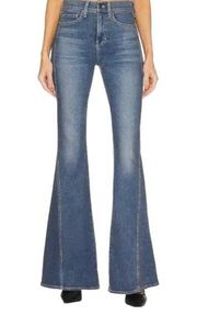 NEW Veronica Beard Sheridan Exaggerated Flare High Rise Jeans Dark Hale Size 28