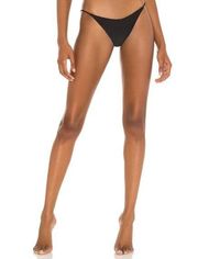 superdown Arianna Bikini Bottom in Black Small New Womens Swim