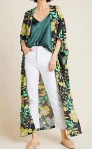 Bel Kazan Floral Duster Maxi Kimono