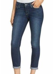Paige Kylie Crop With Roll Up Skinny Jeans in Andrea Size 29